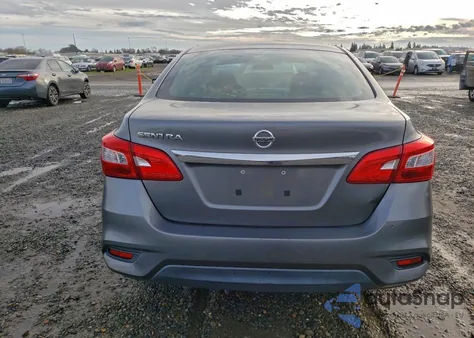2017 Nissan Sentra S из США, поврежденный, VIN 3N1AB7APXHY392931